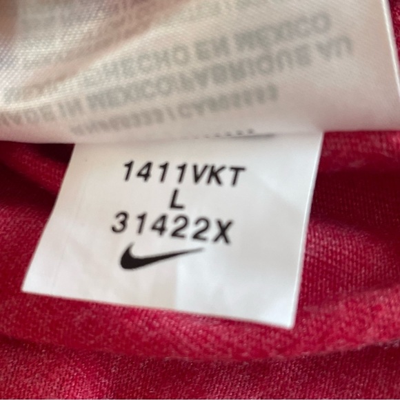 Nike MLB Texas Rangers Tank Large red baseball - Picture 7 of 9